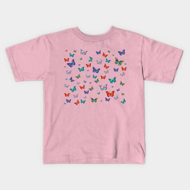The Flutterbys Kids T-Shirt by ALifeSavored